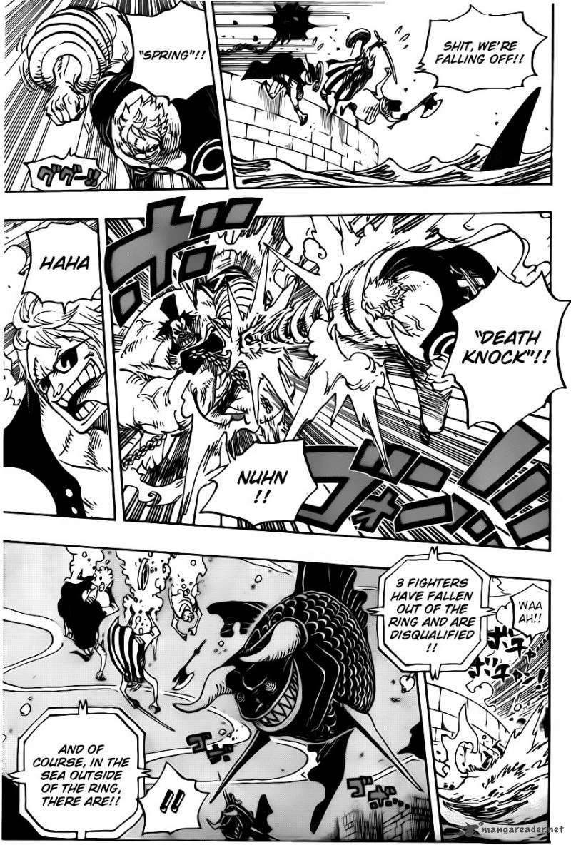 One Piece Chapter 707 page 6 - Chapter 707: B Block