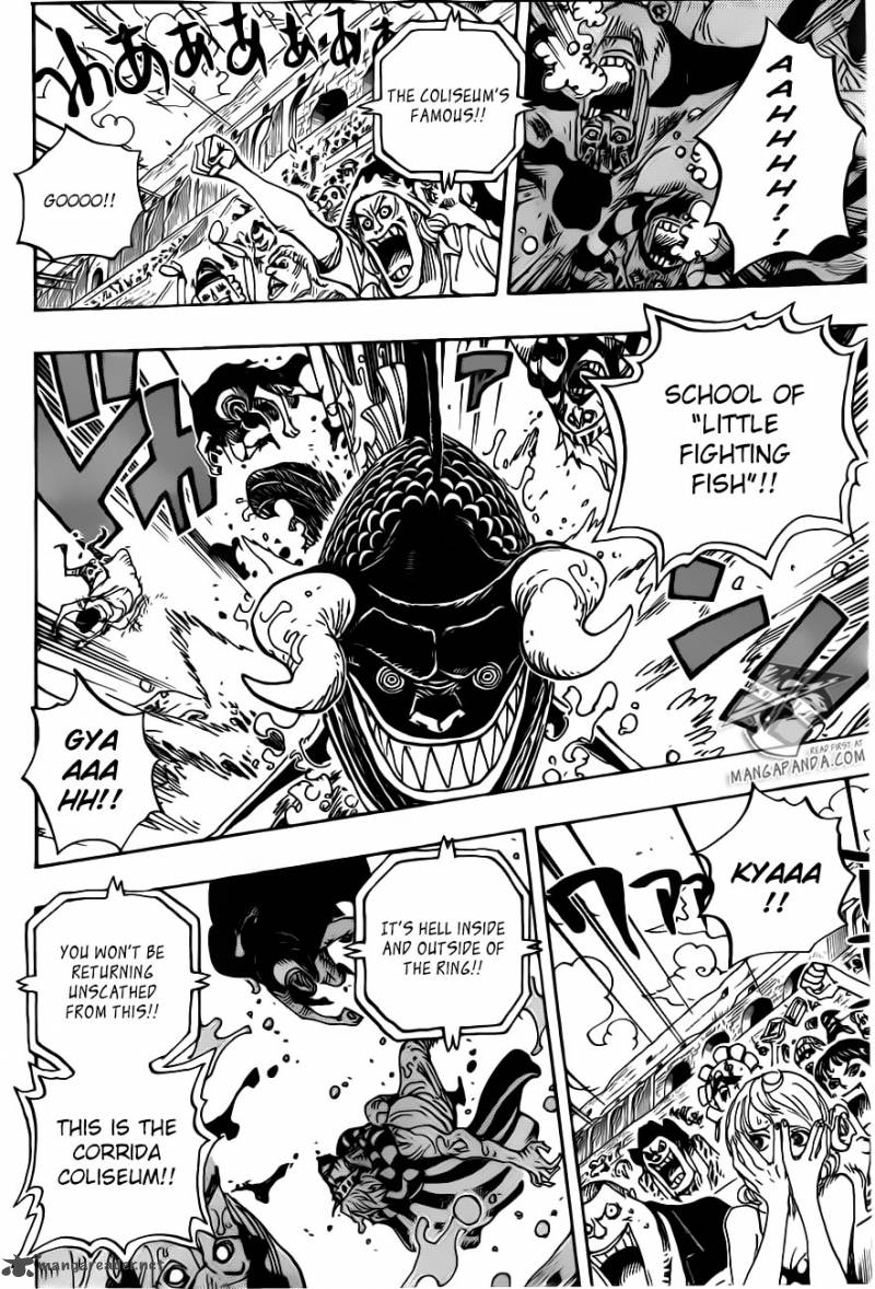 One Piece Chapter 707 page 7 - Chapter 707: B Block