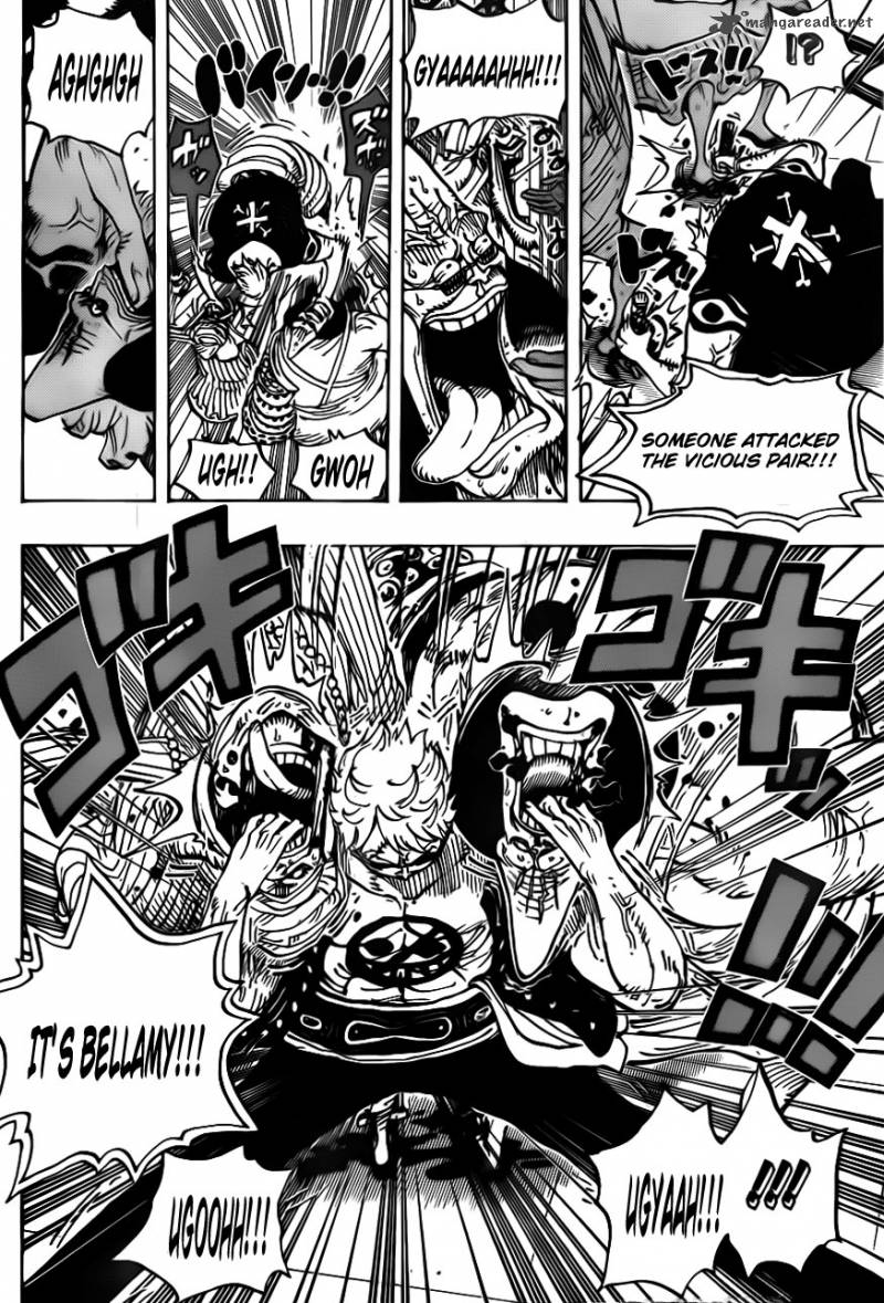 One Piece Chapter 708 page 14 - Chapter 708: Colosseum of Scoundrels
