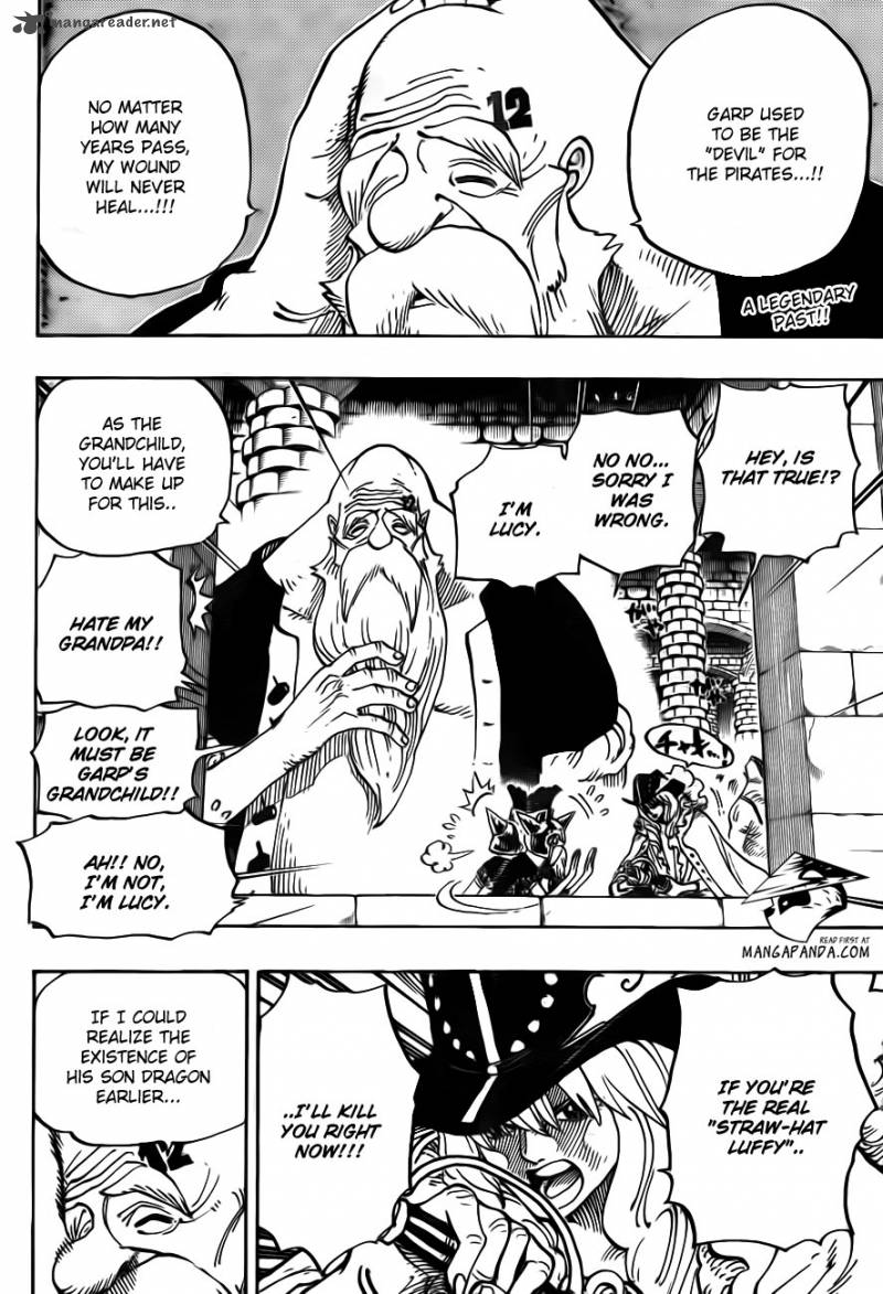 One Piece Chapter 708 page 4 - Chapter 708: Colosseum of Scoundrels