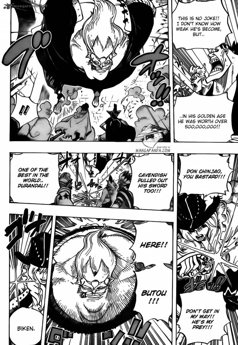 One Piece Chapter 708 page 6 - Chapter 708: Colosseum of Scoundrels