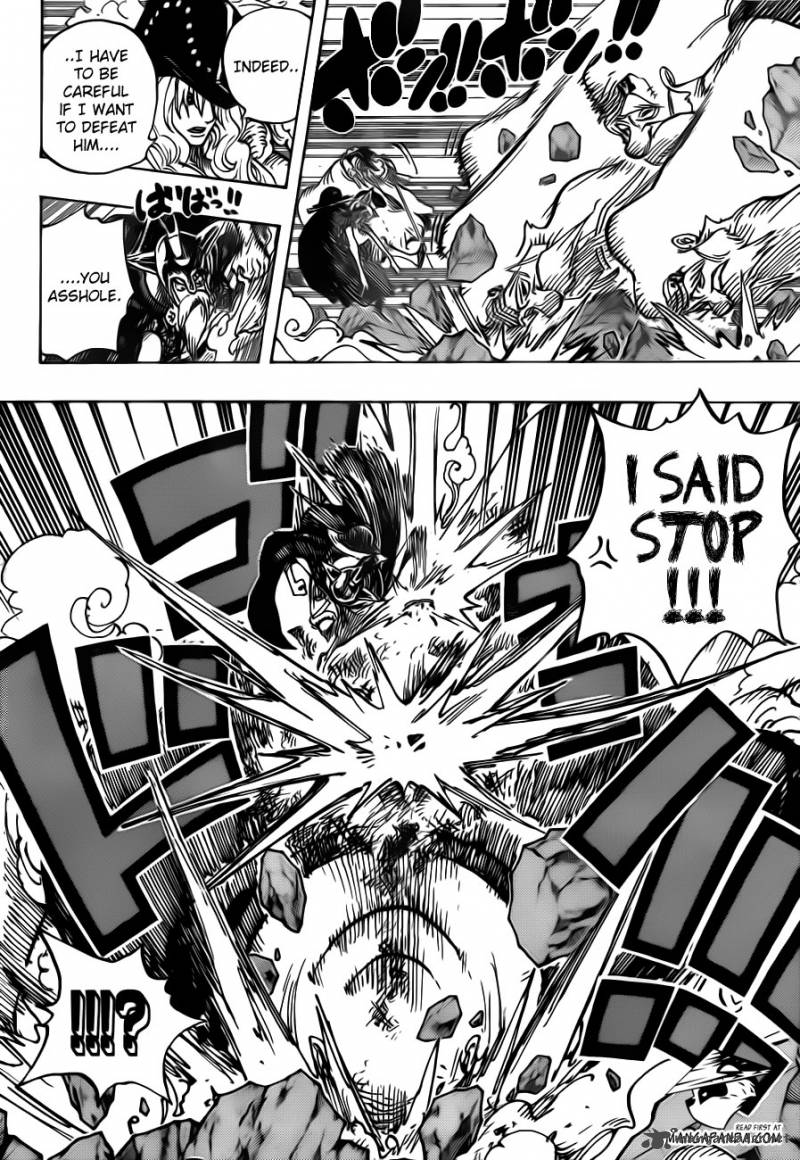 One Piece Chapter 708 page 8 - Chapter 708: Colosseum of Scoundrels