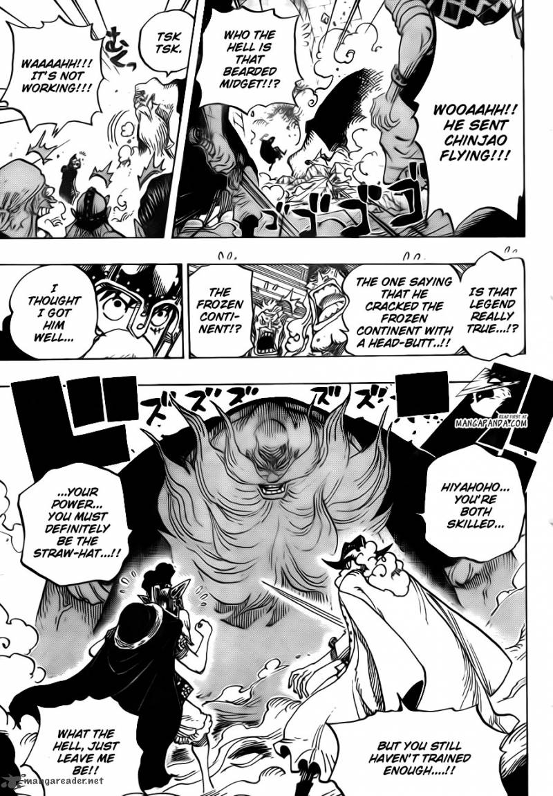 One Piece Chapter 708 page 9 - Chapter 708: Colosseum of Scoundrels