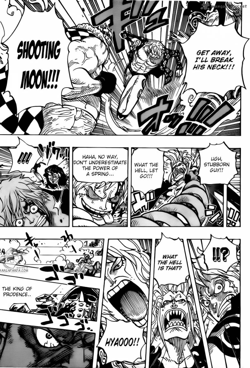 One Piece Chapter 709 page 12 - Chapter 709: King Punch!!