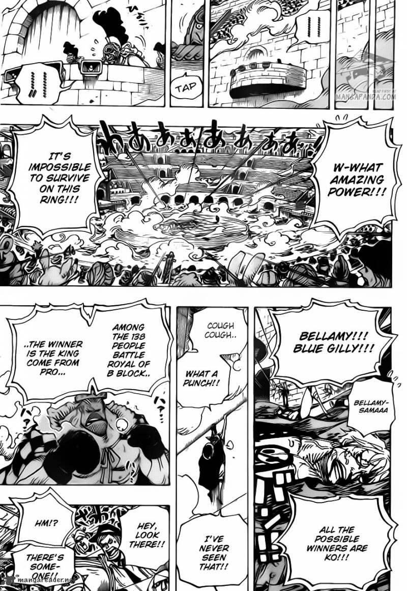 One Piece Chapter 709 page 15 - Chapter 709: King Punch!!