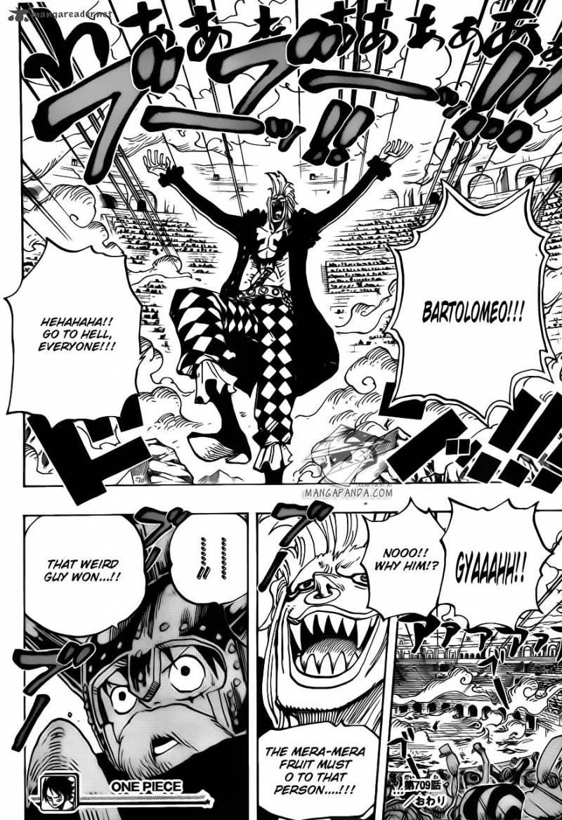 One Piece Chapter 709 page 18 - Chapter 709: King Punch!!
