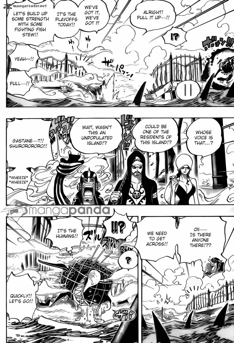 One Piece Chapter 710 page 10 - Chapter 710: To Green Bit