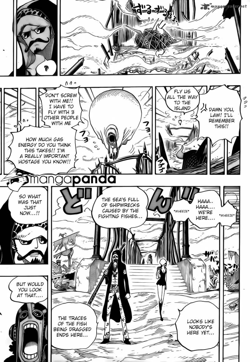 One Piece Chapter 710 page 11 - Chapter 710: To Green Bit