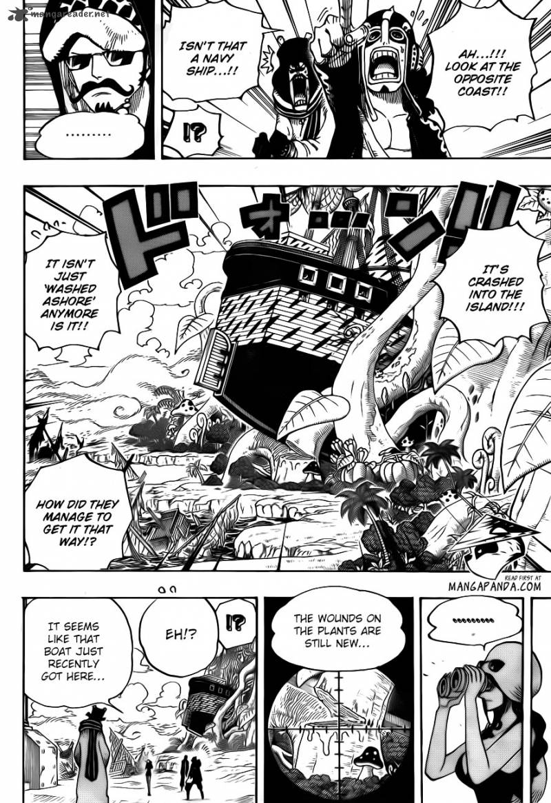 One Piece Chapter 710 page 13 - Chapter 710: To Green Bit