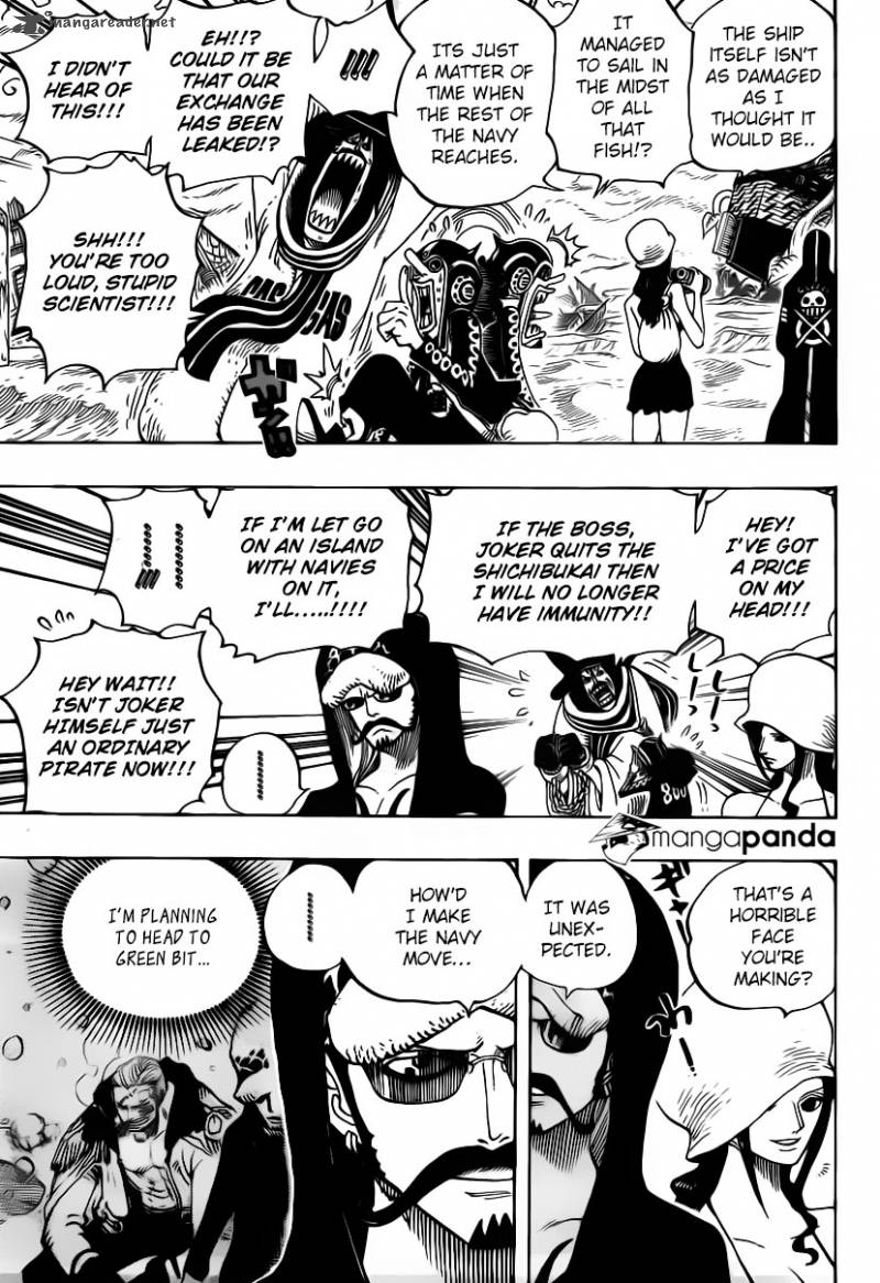 One Piece Chapter 710 page 14 - Chapter 710: To Green Bit