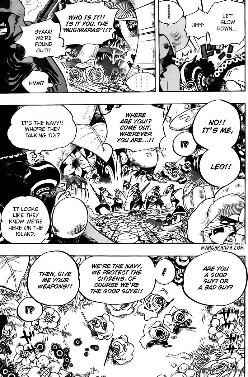 One Piece Chapter 710 page 16 - Chapter 710: To Green Bit