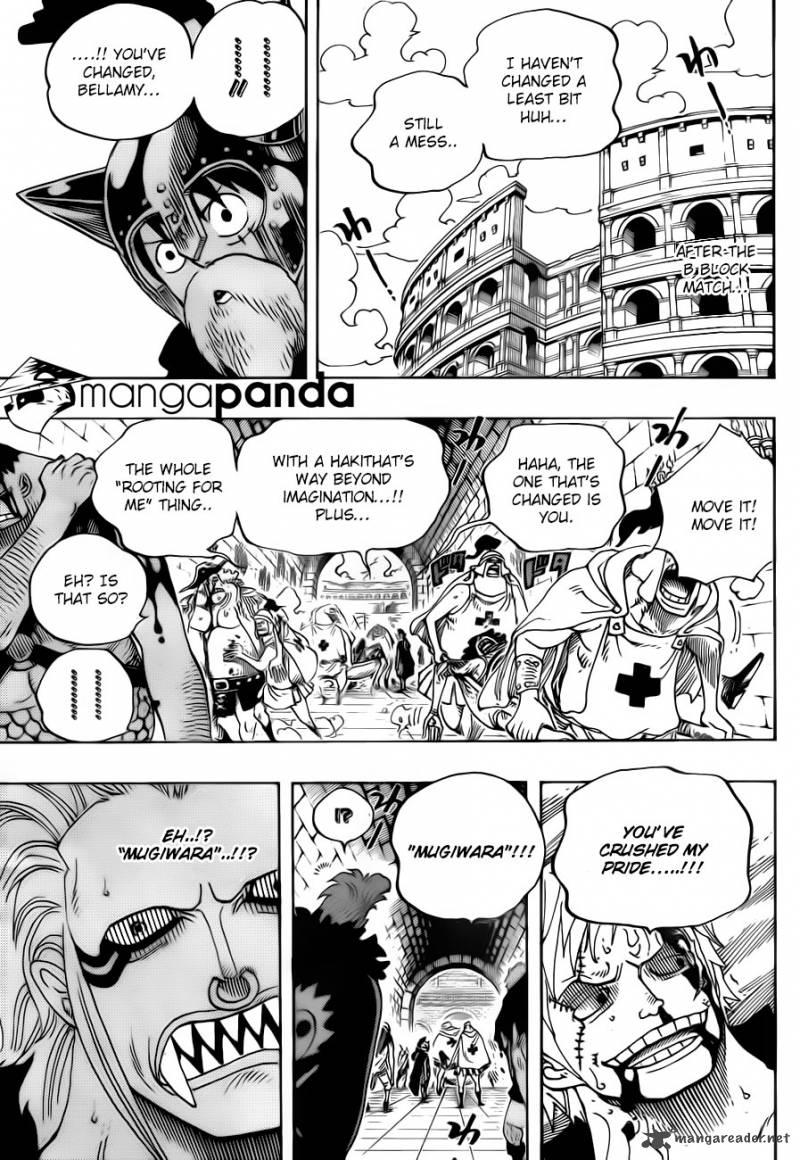 One Piece Chapter 710 page 3 - Chapter 710: To Green Bit