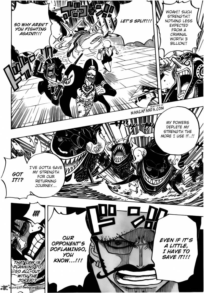 One Piece Chapter 710 page 8 - Chapter 710: To Green Bit
