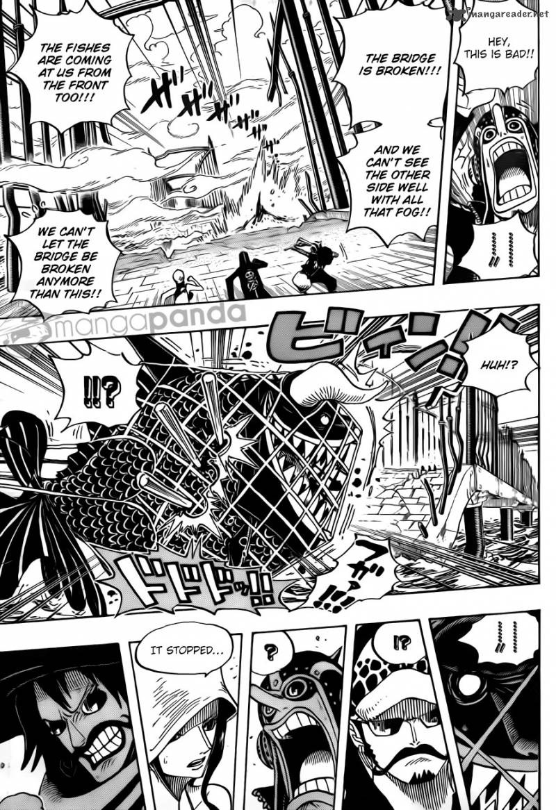 One Piece Chapter 710 page 9 - Chapter 710: To Green Bit