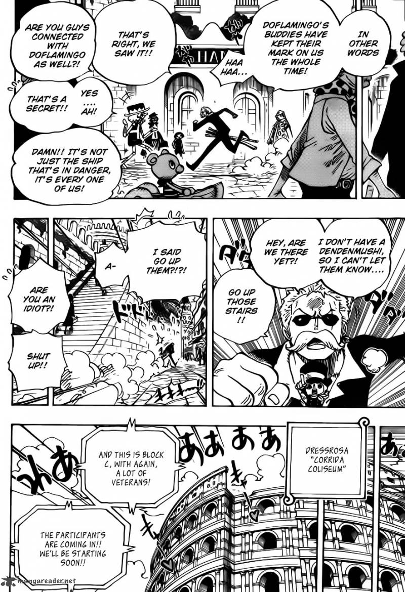 One Piece Chapter 711 page 13 - Chapter 711: Adventure in the Land of Dwarves