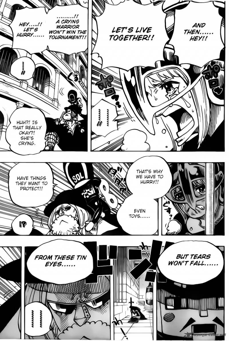 One Piece Chapter 711 page 16 - Chapter 711: Adventure in the Land of Dwarves