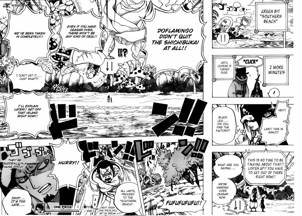 One Piece Chapter 711 page 17 - Chapter 711: Adventure in the Land of Dwarves