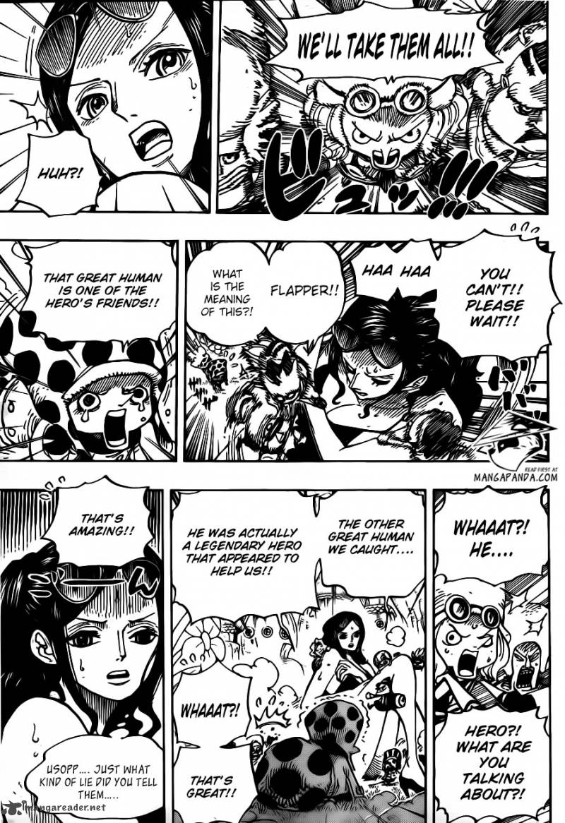 One Piece Chapter 711 page 8 - Chapter 711: Adventure in the Land of Dwarves