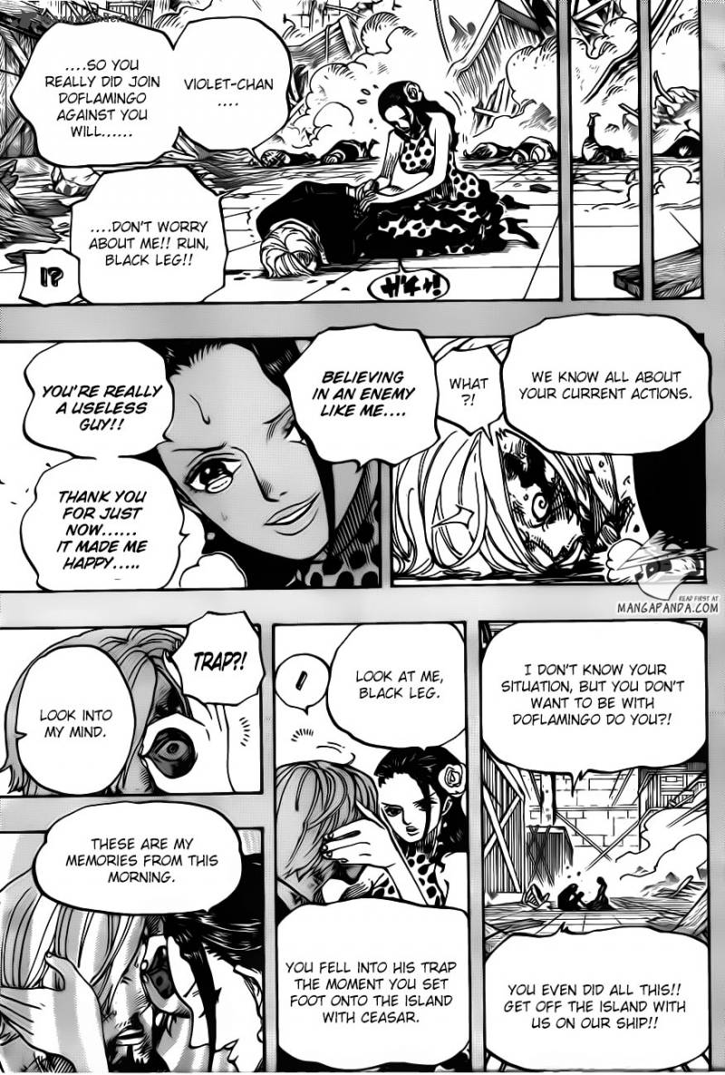 One Piece manga, chapter 712, page 11 of 23