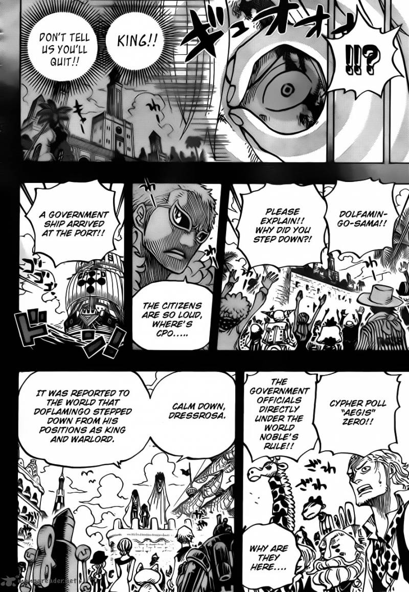 One Piece manga, chapter 712, page 12 of 23