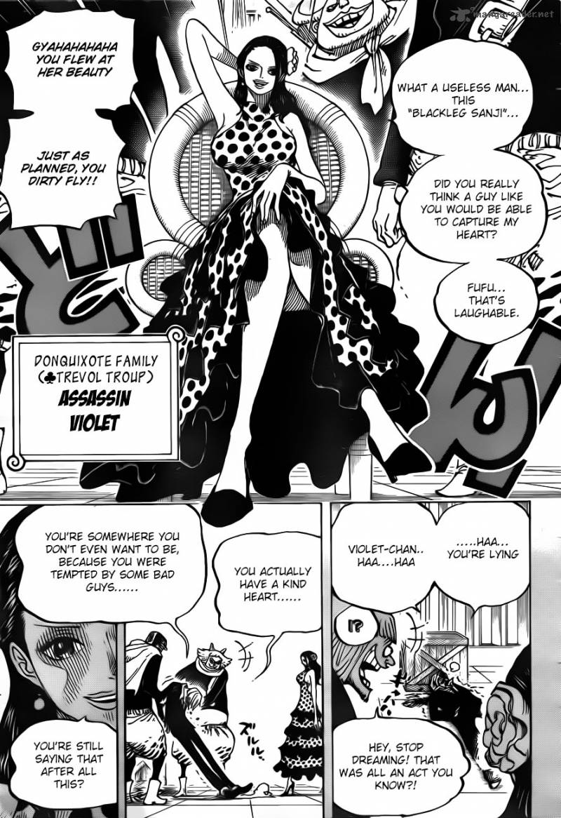 One Piece manga, chapter 712, page 5 of 23