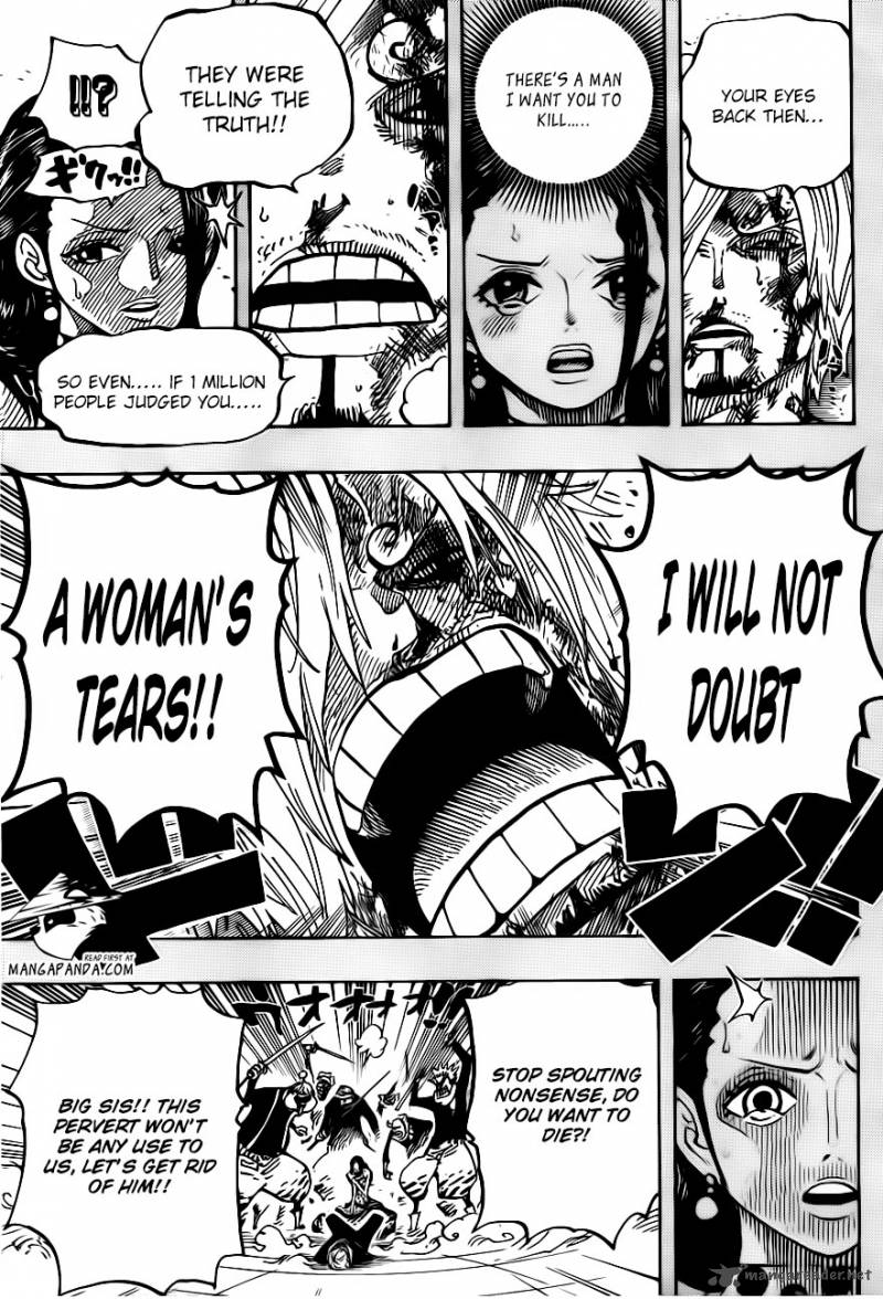 One Piece manga, chapter 712, page 9 of 23
