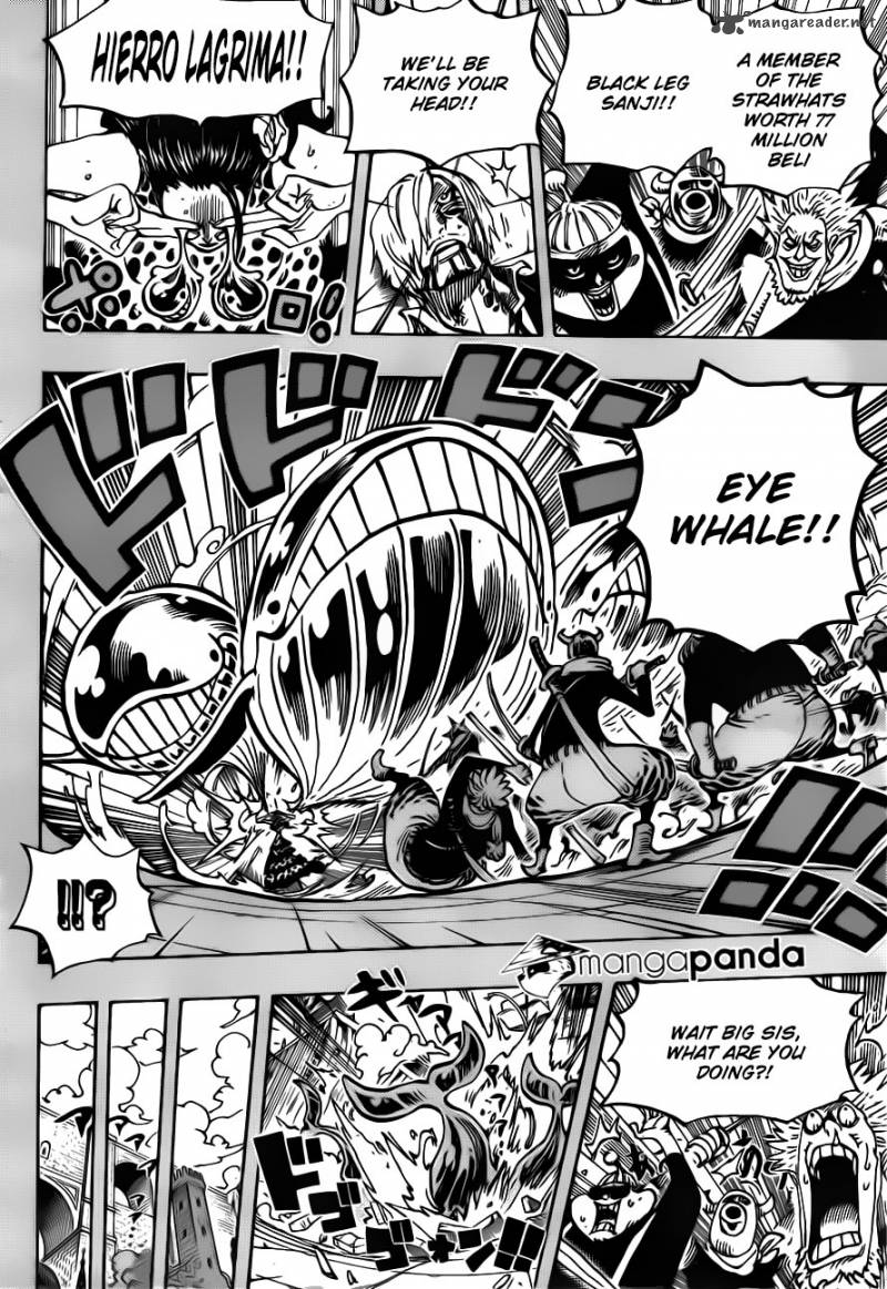 One Piece manga, chapter 712, page 10 of 23