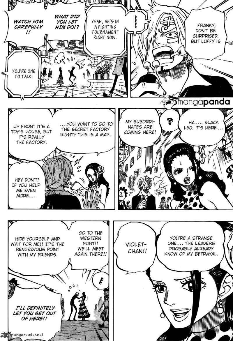 One Piece Chapter 713 page 15 - Chapter 713: Usoland