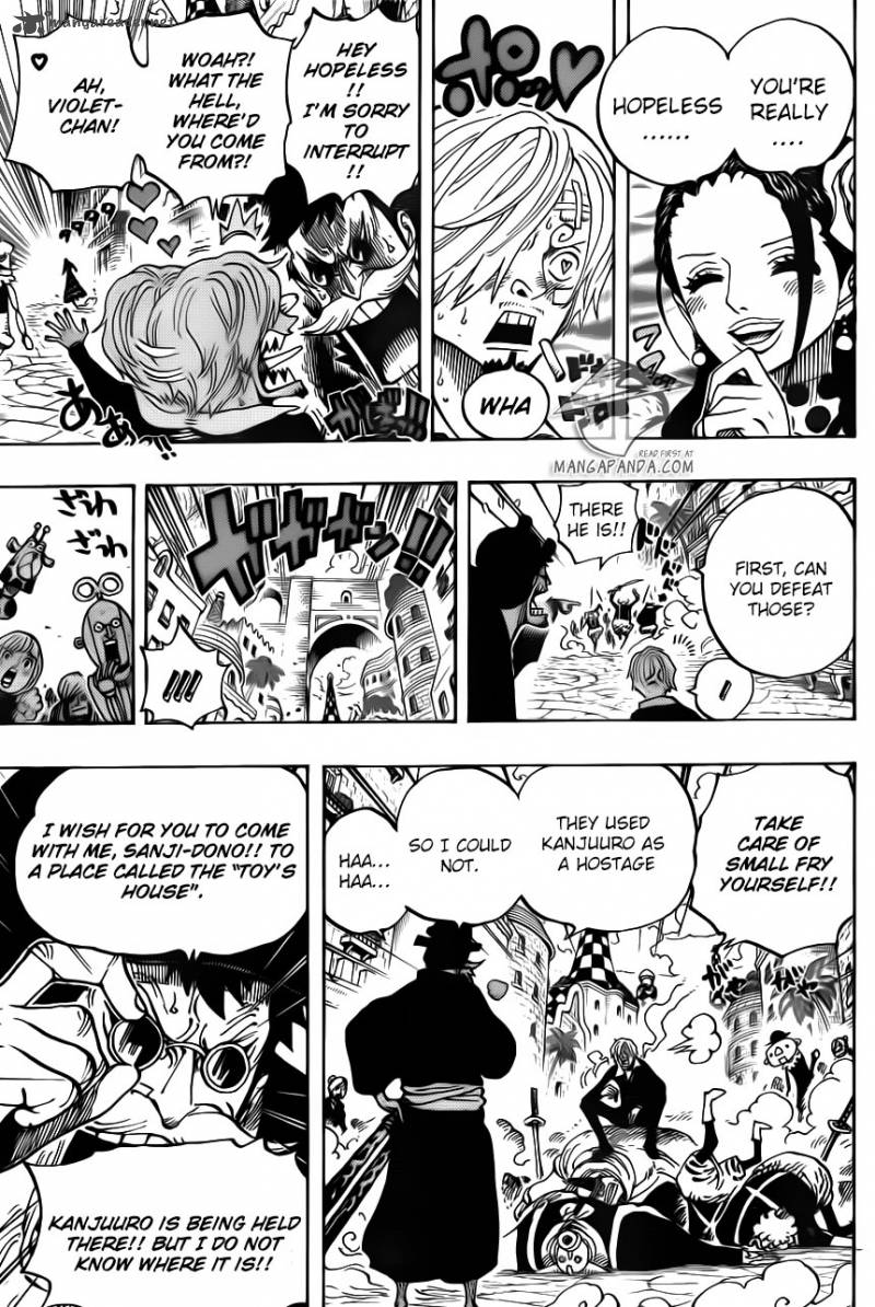 One Piece Chapter 713 page 16 - Chapter 713: Usoland