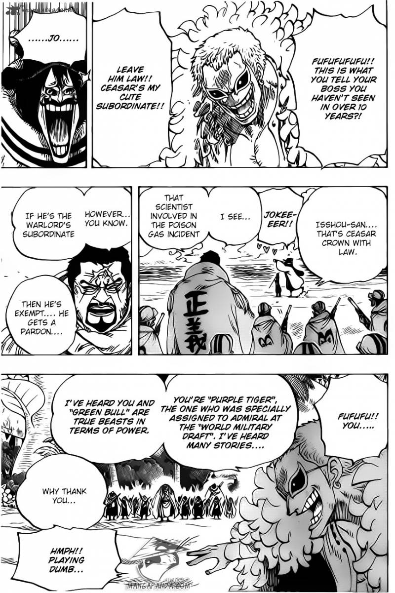 One Piece Chapter 713 page 5 - Chapter 713: Usoland
