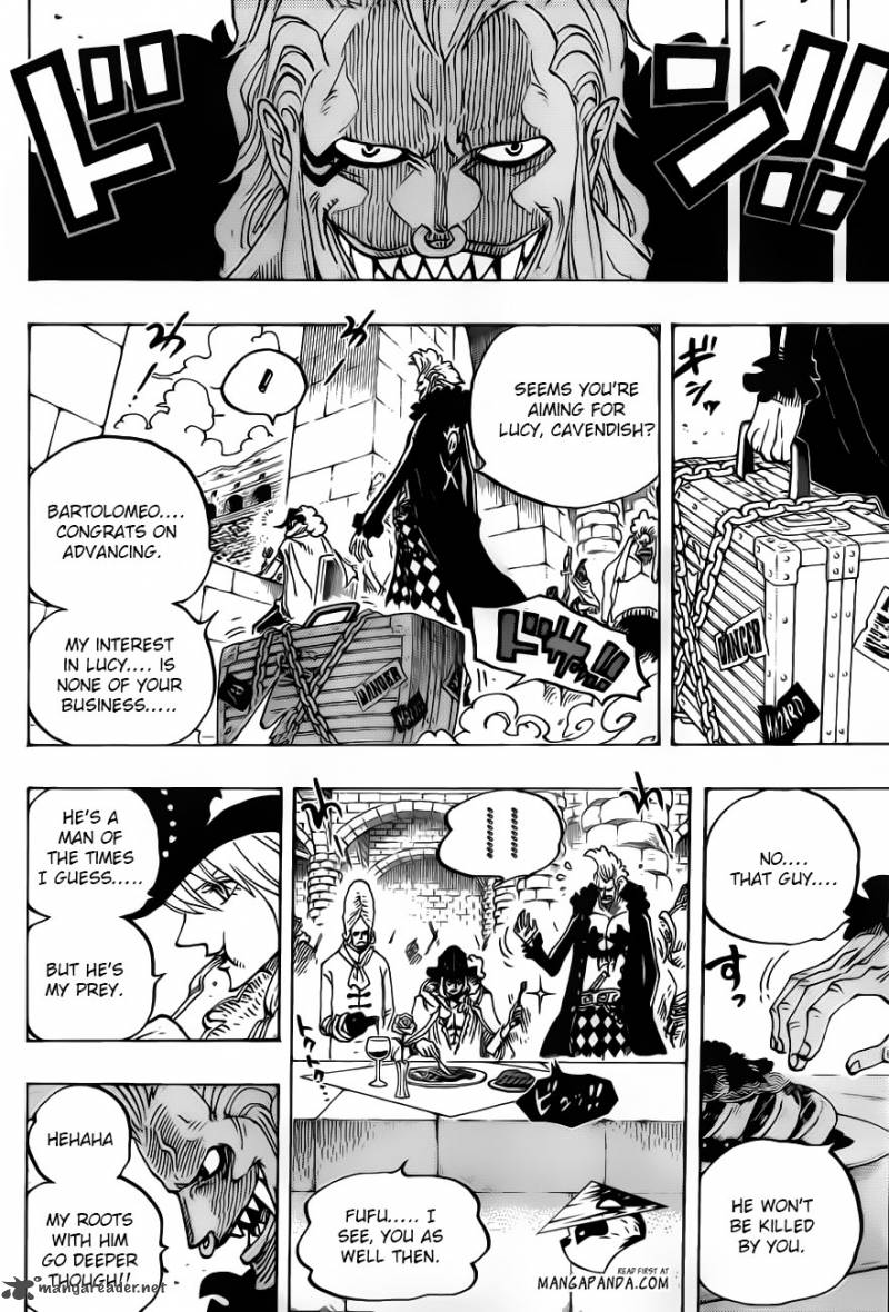 One Piece Chapter 714 page 12 - Chapter 714: Lucy and Ucy