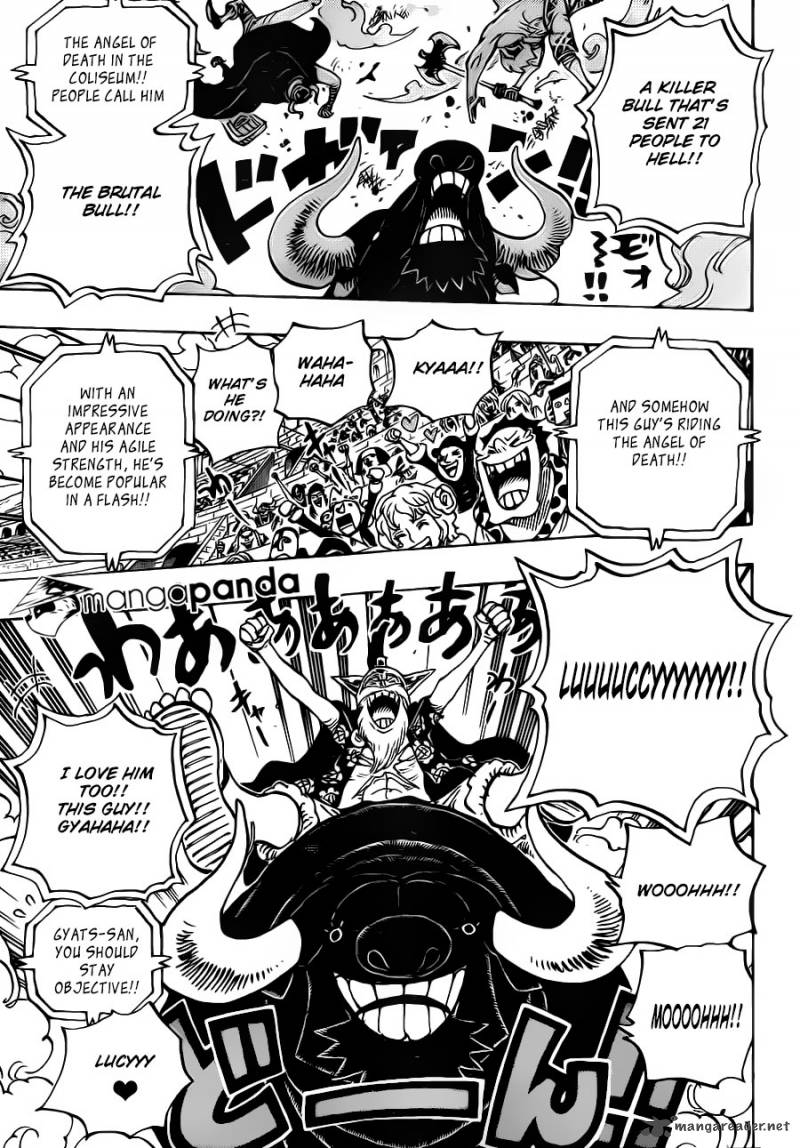One Piece Chapter 714 page 15 - Chapter 714: Lucy and Ucy