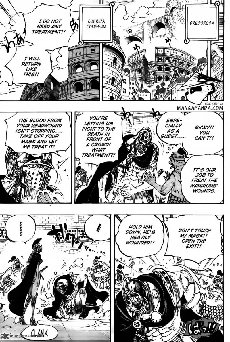 One Piece Chapter 714 page 9 - Chapter 714: Lucy and Ucy