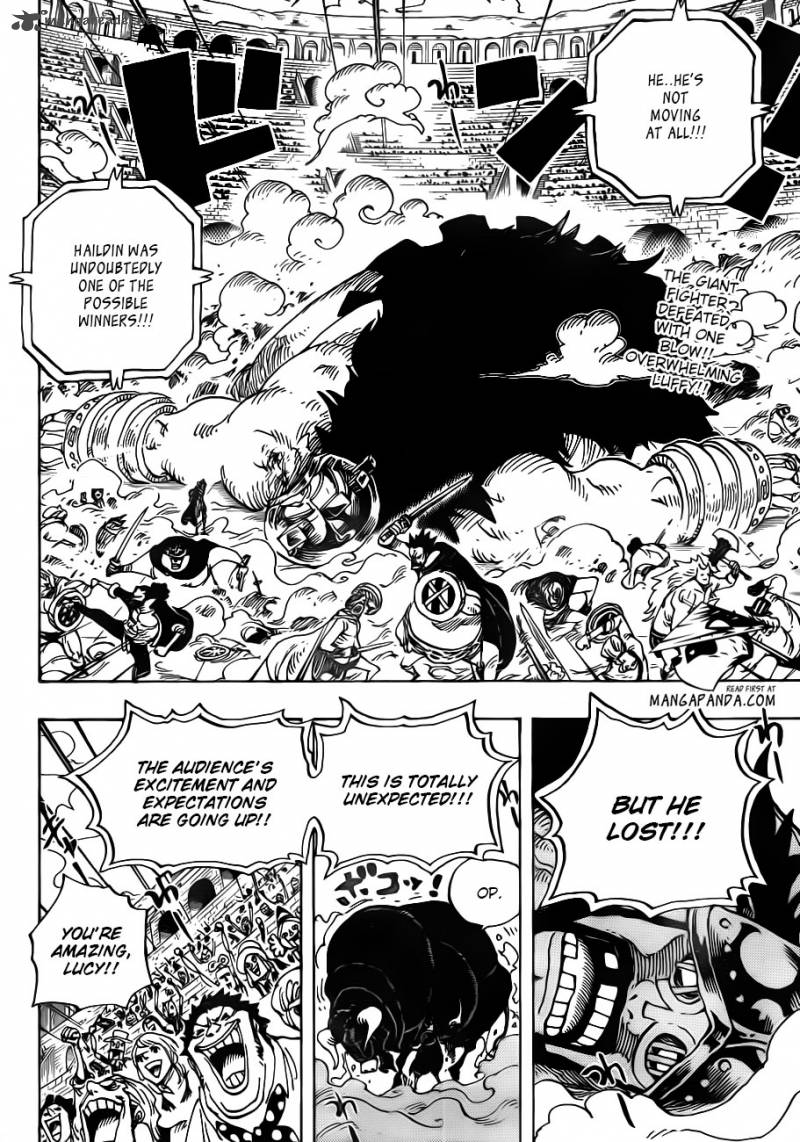 One Piece Chapter 715 page 3 - Chapter 715: Closely Contested C Block