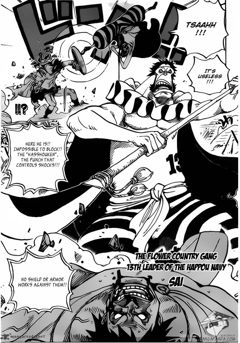 One Piece Chapter 715 page 7 - Chapter 715: Closely Contested C Block