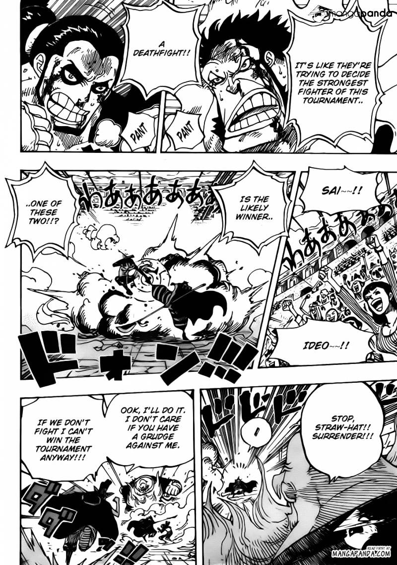 One Piece Chapter 716 page 14 - Chapter 716: Don Chinjao