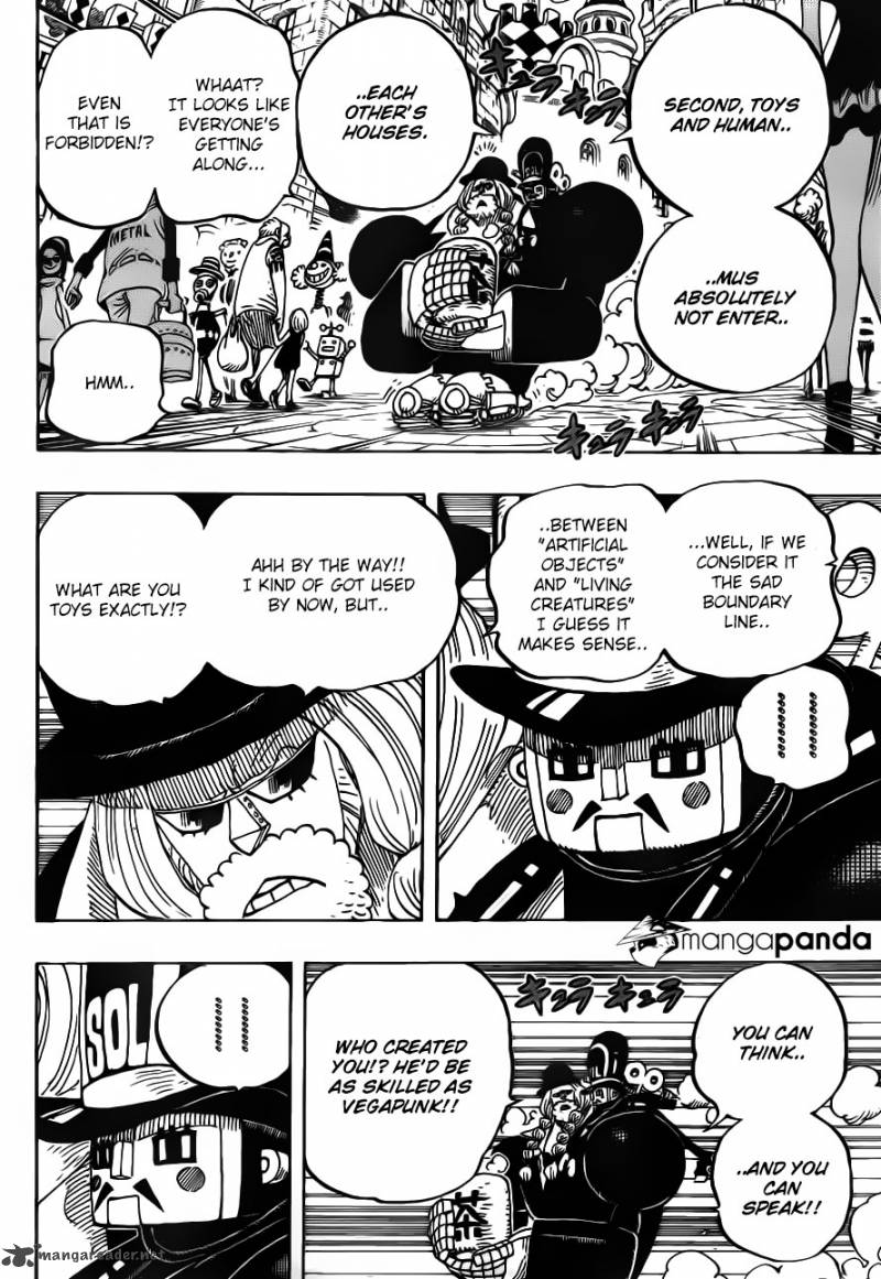 One Piece Chapter 717 page 10 - Chapter 717: Dressrosa's Forgotten