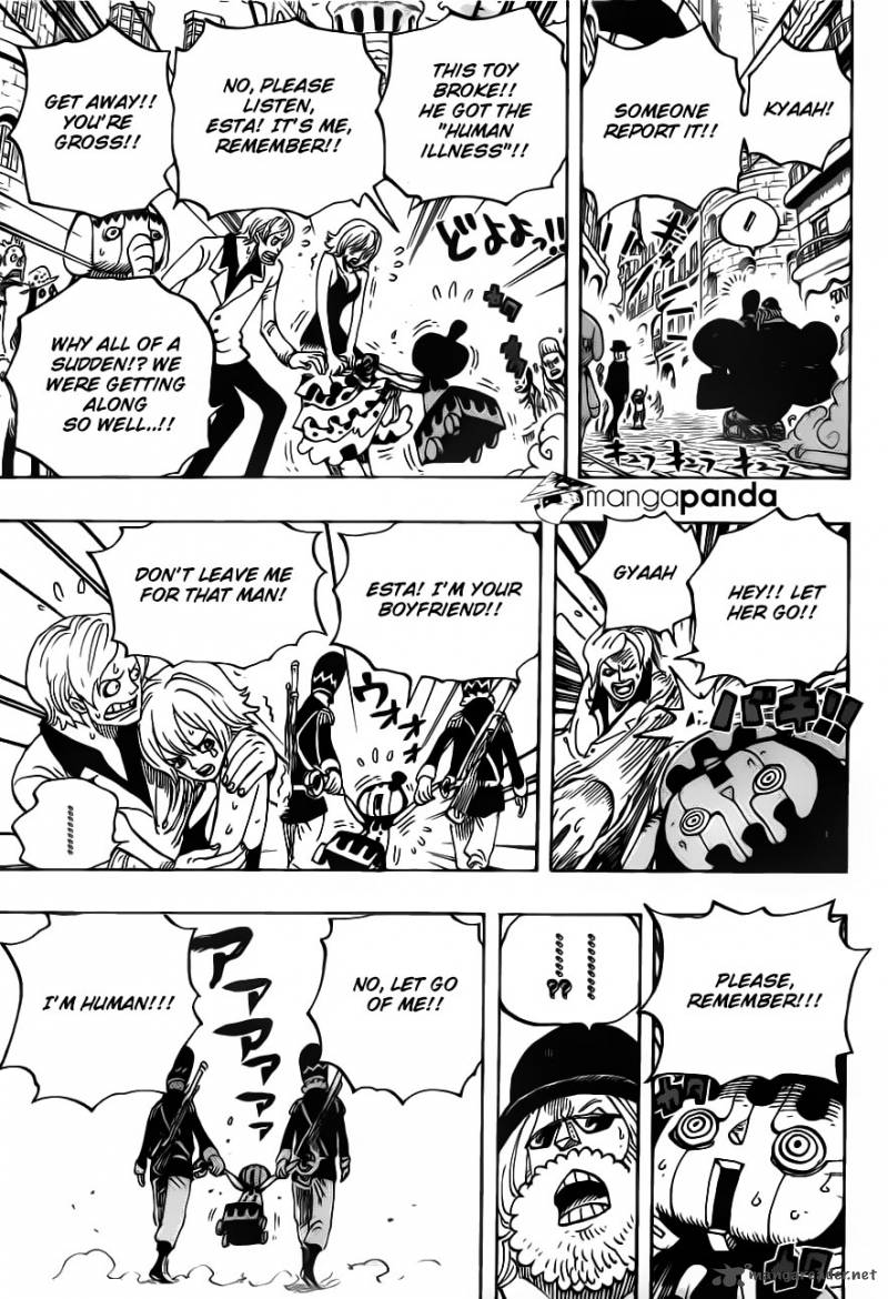 One Piece Chapter 717 page 11 - Chapter 717: Dressrosa's Forgotten