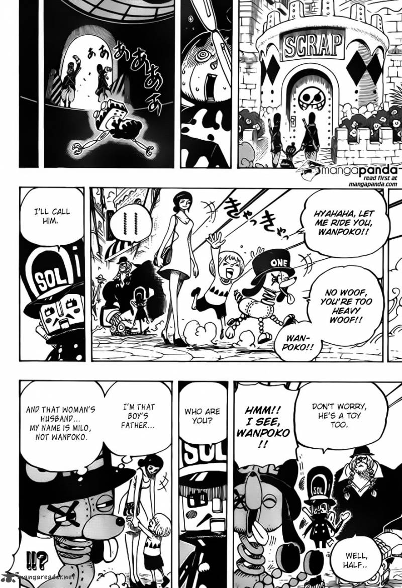 One Piece Chapter 717 page 12 - Chapter 717: Dressrosa's Forgotten