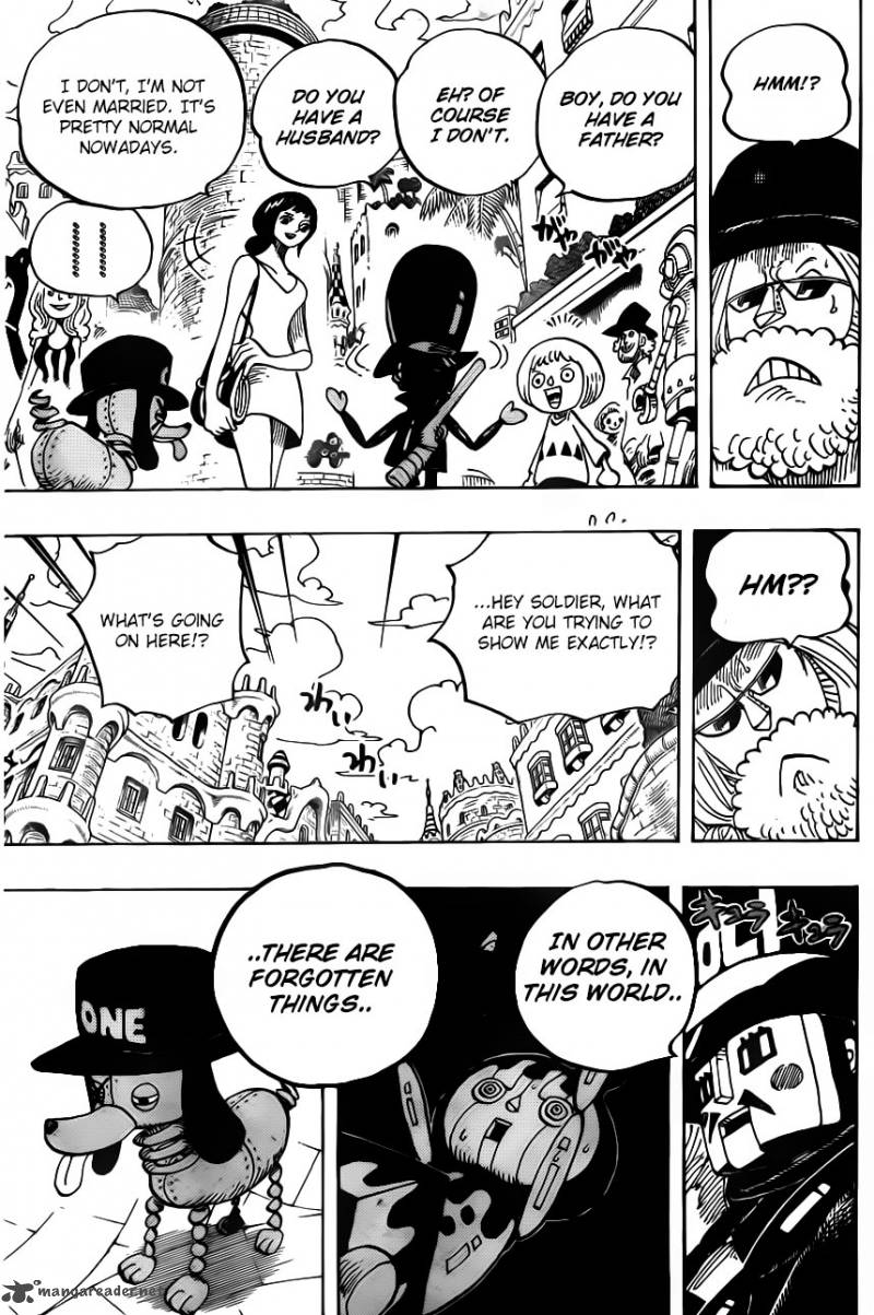 One Piece Chapter 717 page 13 - Chapter 717: Dressrosa's Forgotten