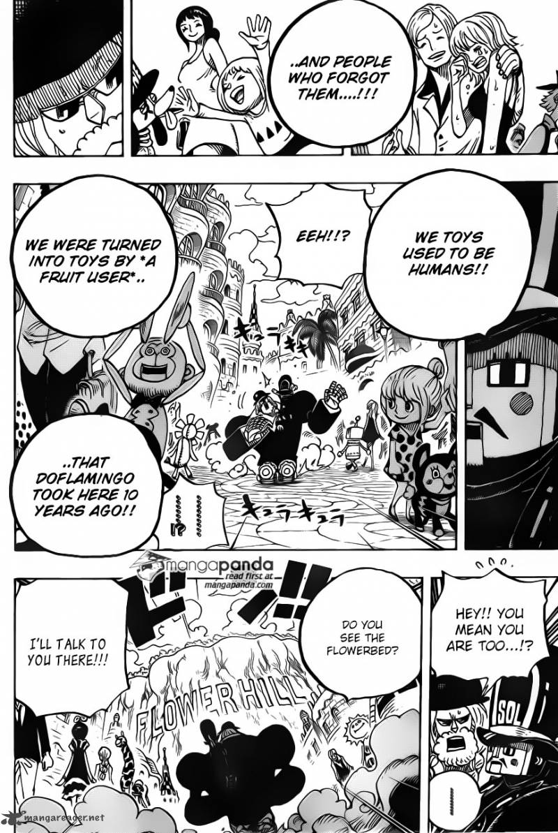 One Piece Chapter 717 page 14 - Chapter 717: Dressrosa's Forgotten