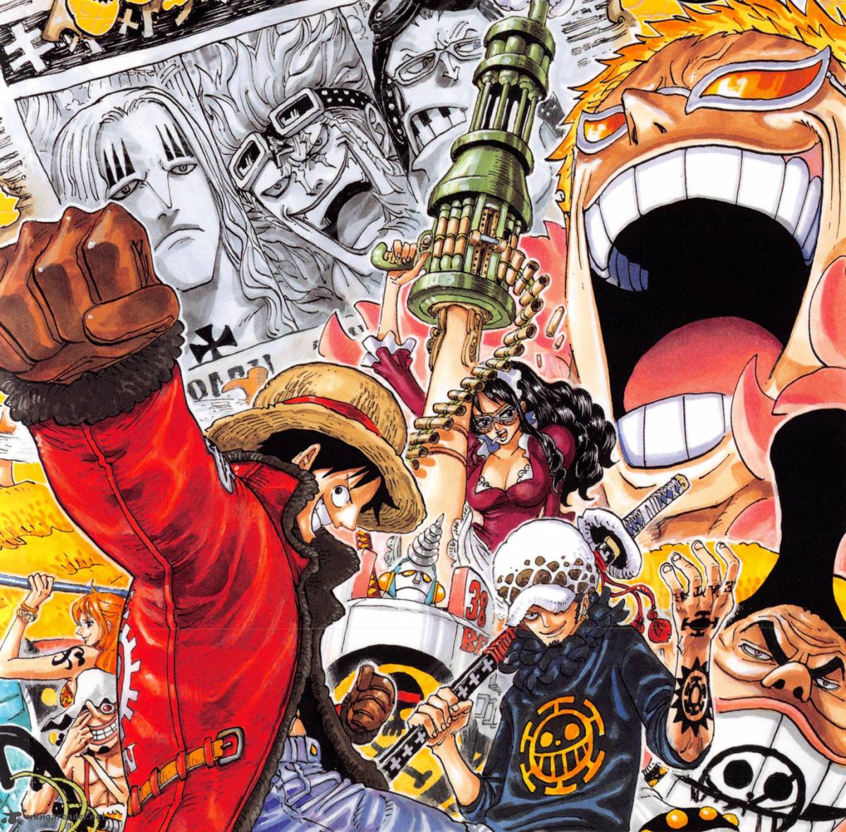 One Piece Chapter 717 page 2 - Chapter 717: Dressrosa's Forgotten