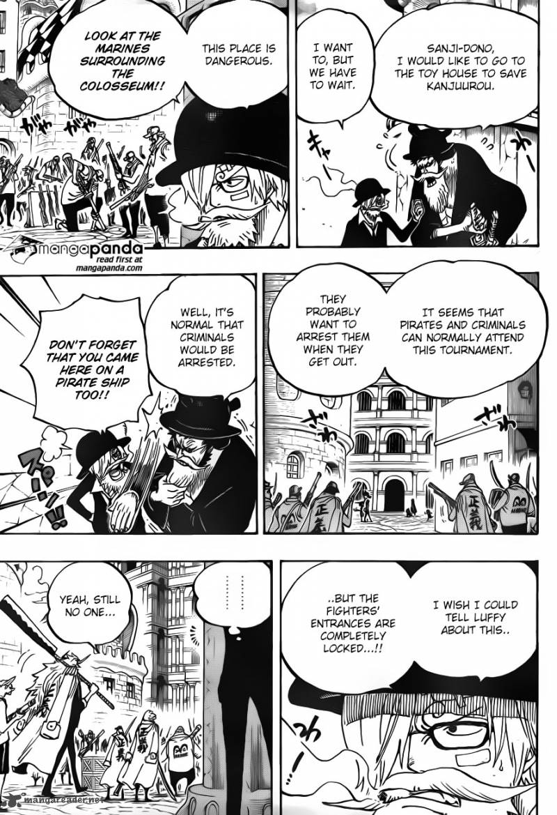 One Piece Chapter 717 page 7 - Chapter 717: Dressrosa's Forgotten