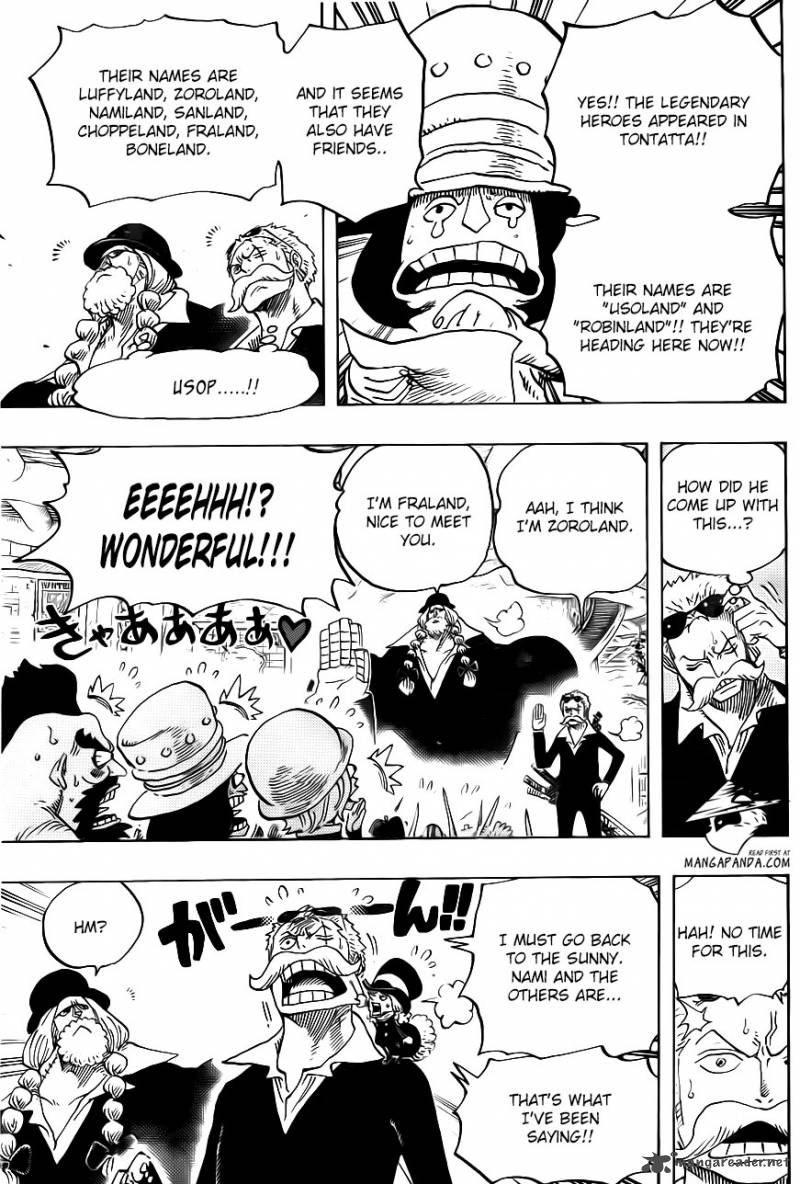 One Piece Chapter 718 page 10 - Chapter 718: Riku Royal Army on the Flower Hill