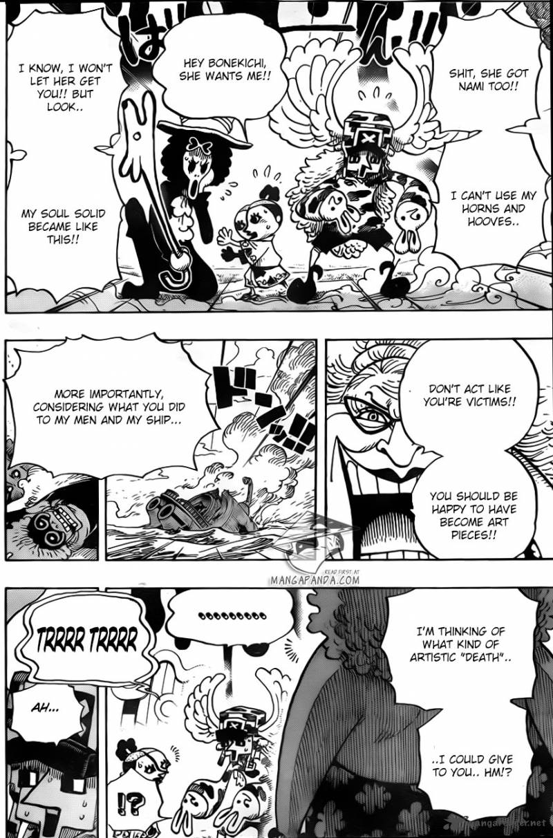 One Piece Chapter 718 page 13 - Chapter 718: Riku Royal Army on the Flower Hill