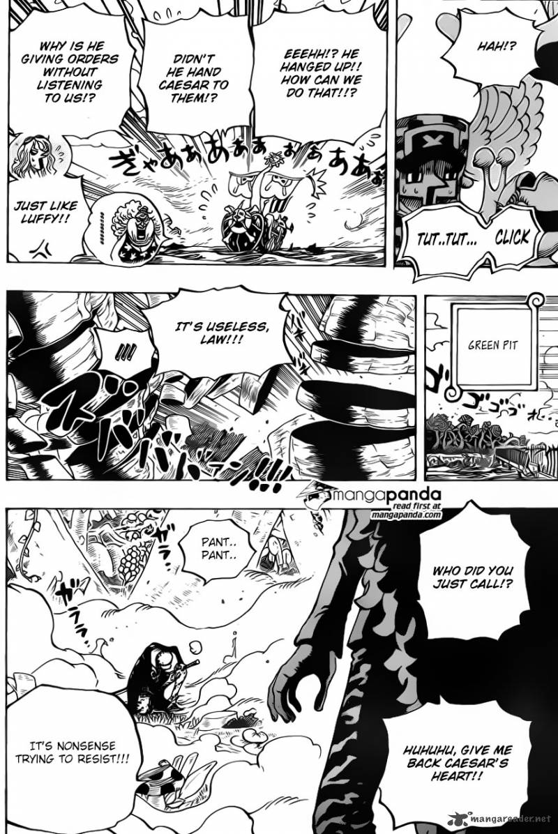 One Piece Chapter 718 page 15 - Chapter 718: Riku Royal Army on the Flower Hill