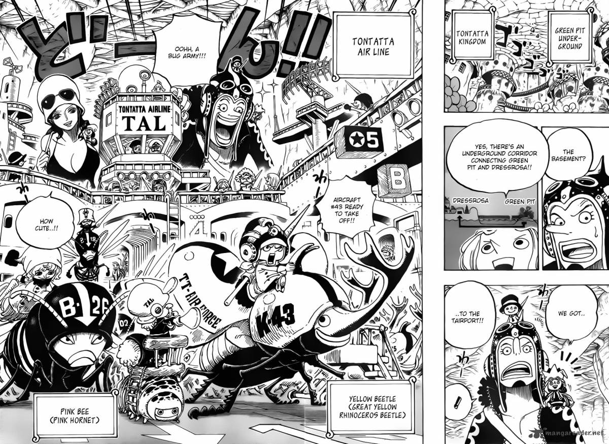 One Piece Chapter 718 page 3 - Chapter 718: Riku Royal Army on the Flower Hill
