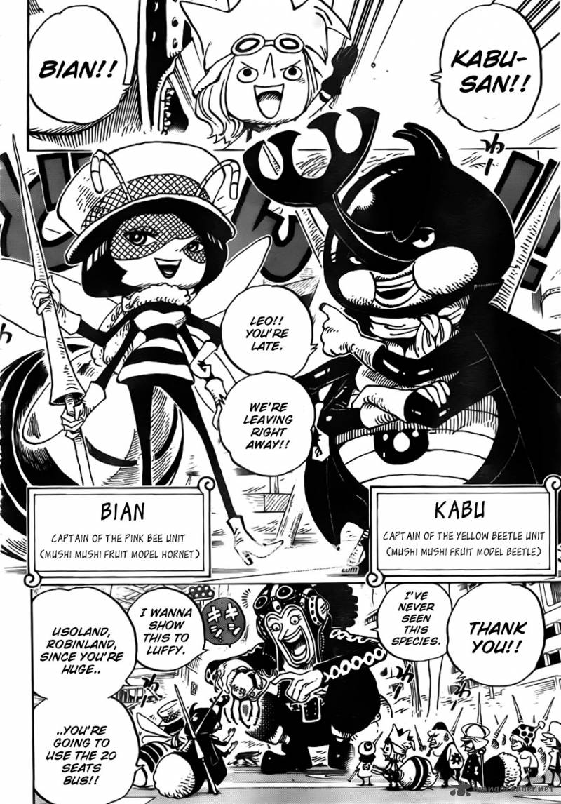 One Piece Chapter 718 page 4 - Chapter 718: Riku Royal Army on the Flower Hill
