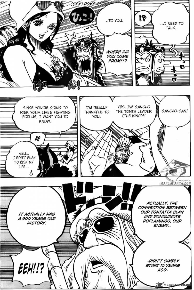 One Piece Chapter 718 page 7 - Chapter 718: Riku Royal Army on the Flower Hill