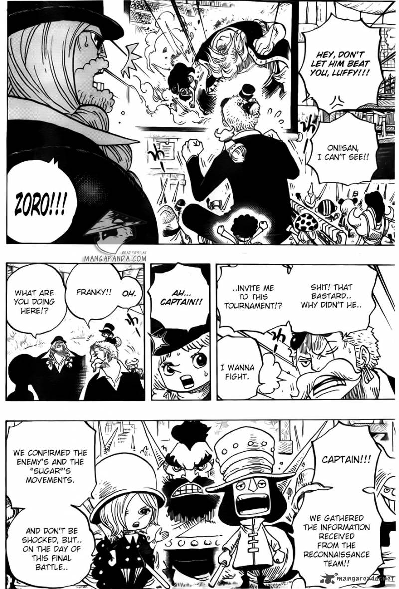 One Piece Chapter 718 page 9 - Chapter 718: Riku Royal Army on the Flower Hill